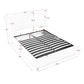 Isolde Storage Bed – Queen Faux Fur with Gas Lift Storage – view 6