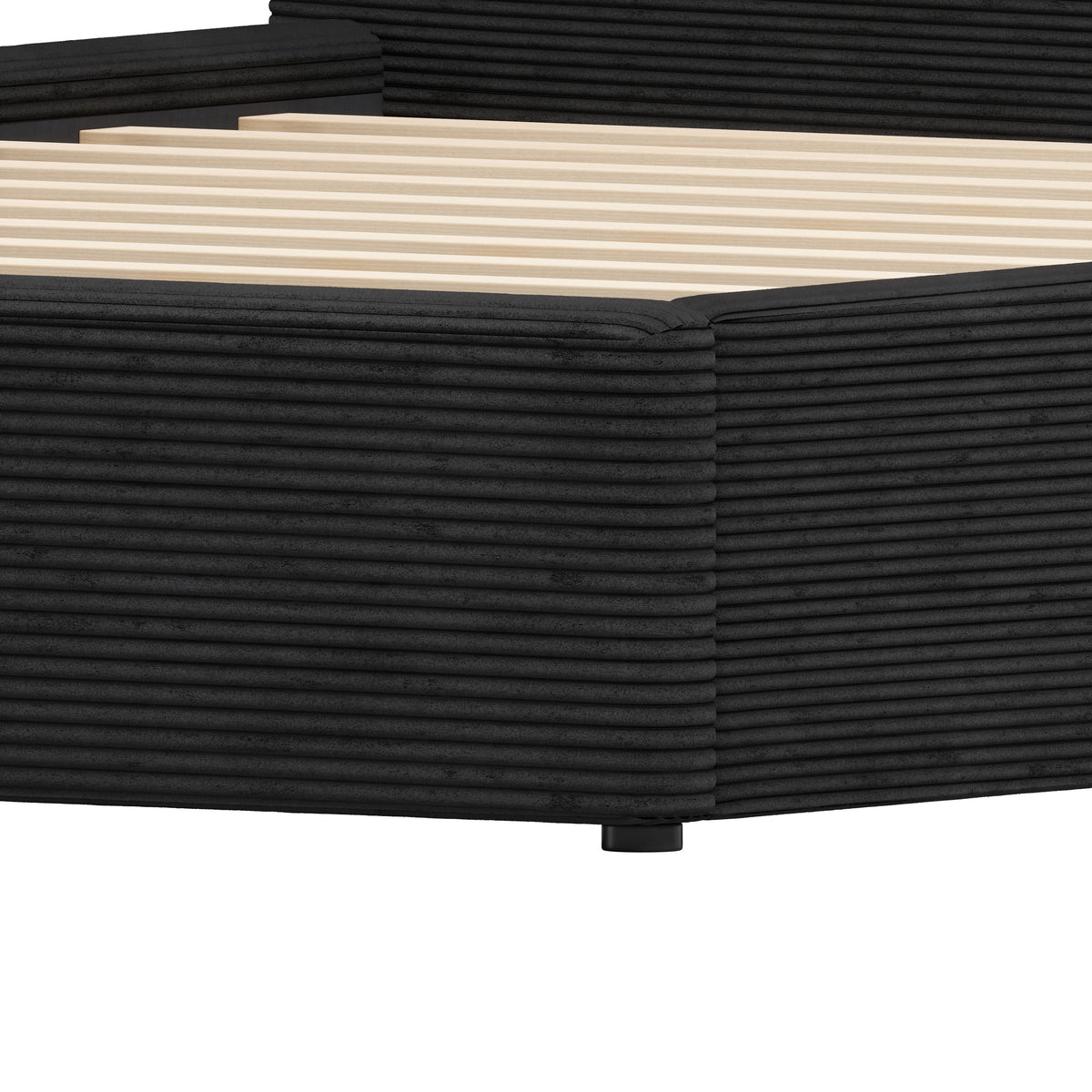 Sele Black King Bed