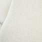Texture close-up of the Jefferson 98" Modern Beige Chenille Sofa with Tuxedo Arms & Accent Pillows upholstery.