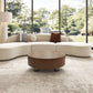Juniper Walnut Solid Wood & MDF Coffee Table – 35.43" Round Coffee Table – view 2