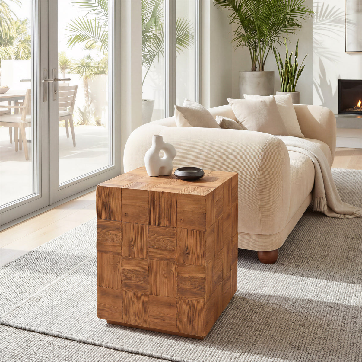 Cetka Natural Side Table