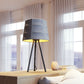 Mozzi Gray & Black Table Lamp