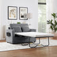 Kellan Corduroy Twin Sofa Bed – 47.2" Sleeper Loveseat with USB Ports – view 6
