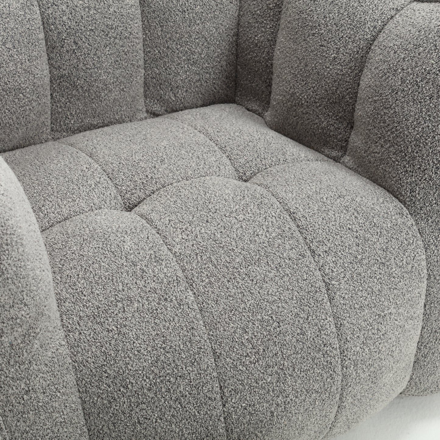 Kellan Grey Chenille Chair – 32.3" Chair – view 19