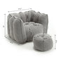Kellan Grey Chenille Chair – 32.3" Chair – view 3