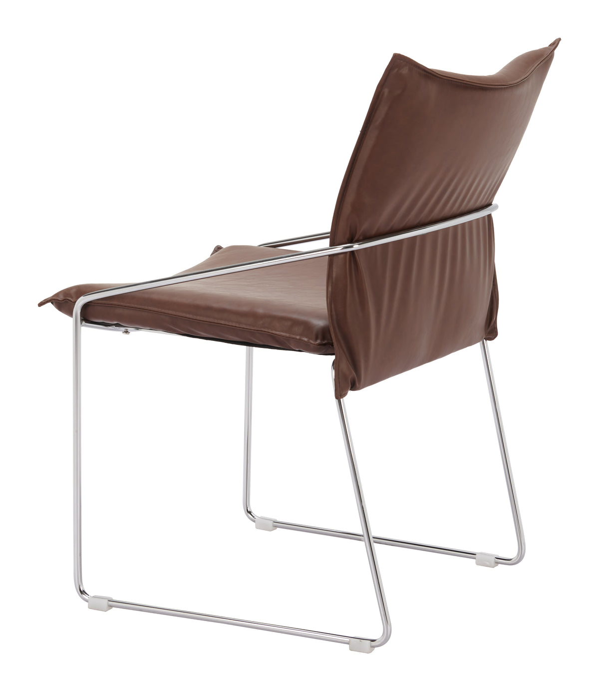 Pola Dining Chair (Set of 2) in Brown