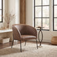 Quinten Vintage Brown Accent Chair