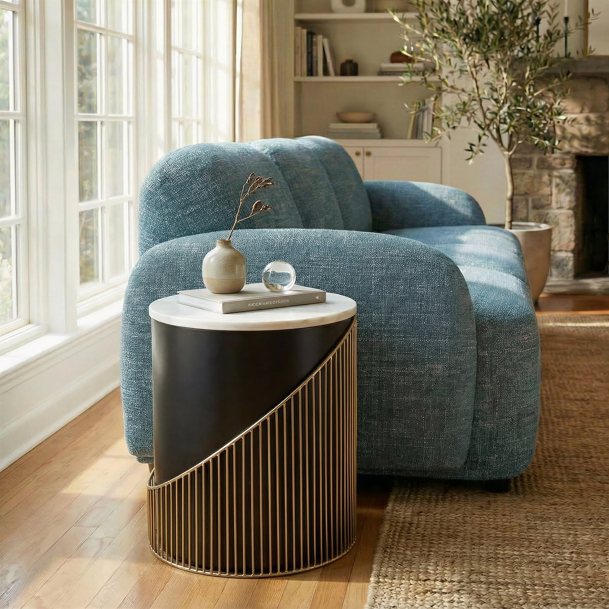 Tova Multicolor Side Table