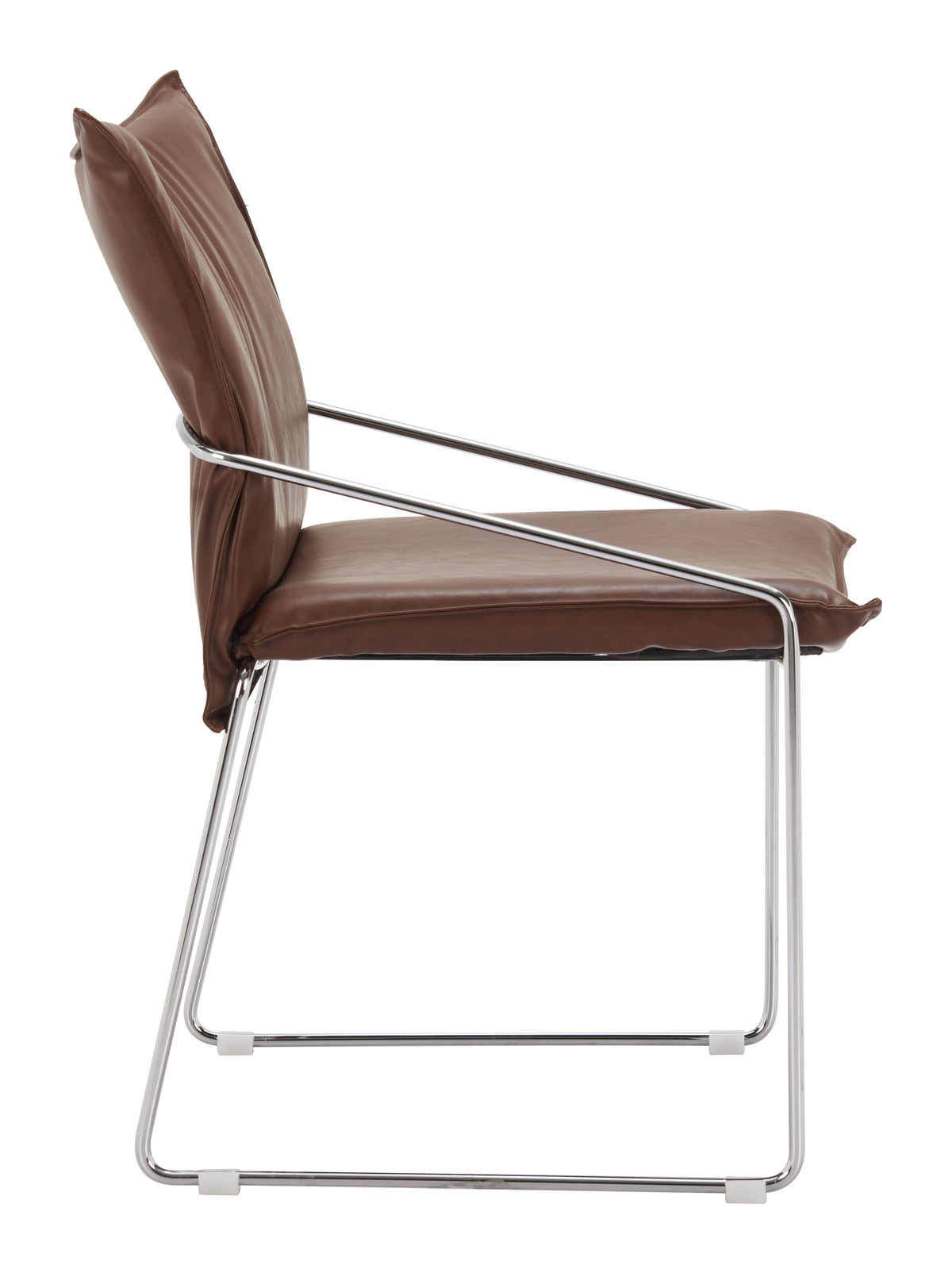 Pola Dining Chair (Set of 2) in Brown
