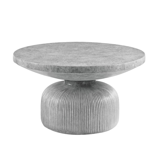 Laddie Gray Cement Coffee Table