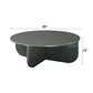 Lamond Dark Olive High Gloss Coffee Table – 39” Square Modern Table with sleek design and smooth glossy finish.