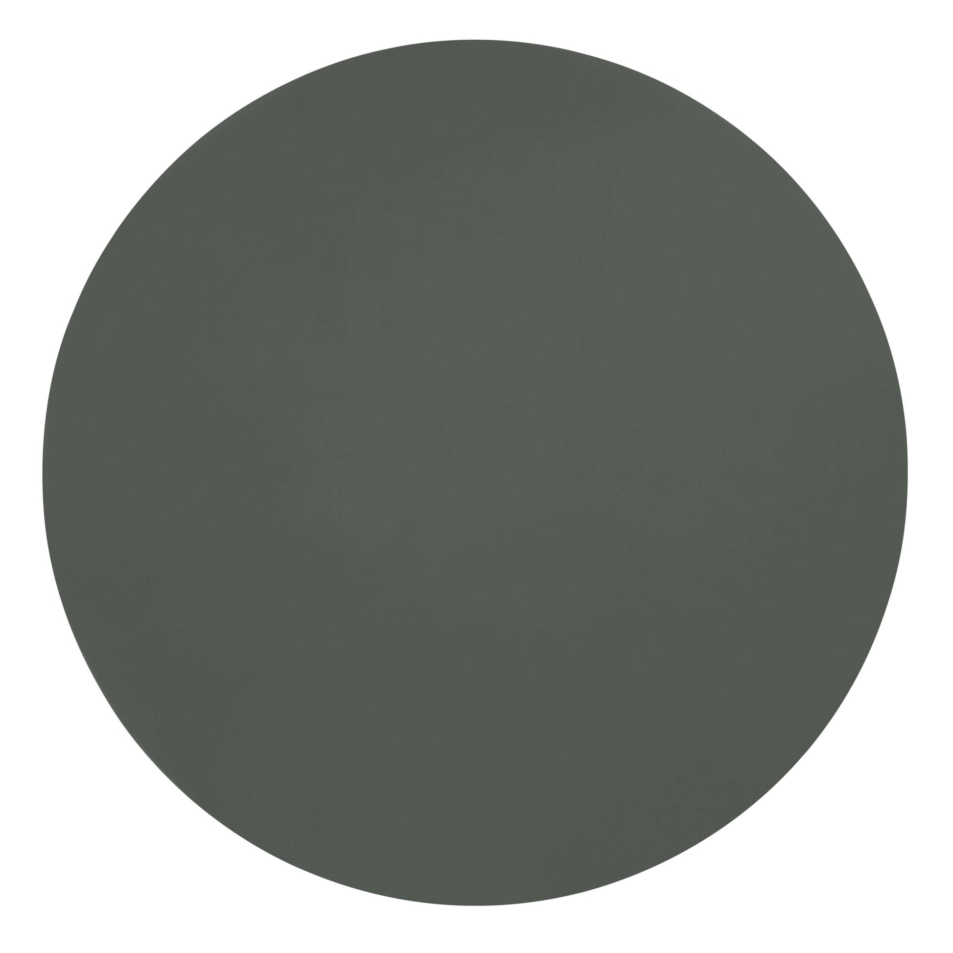 Lamond Dark Olive High Gloss Coffee Table – 39” Square Modern Table top view circular design in rich dark olive color.