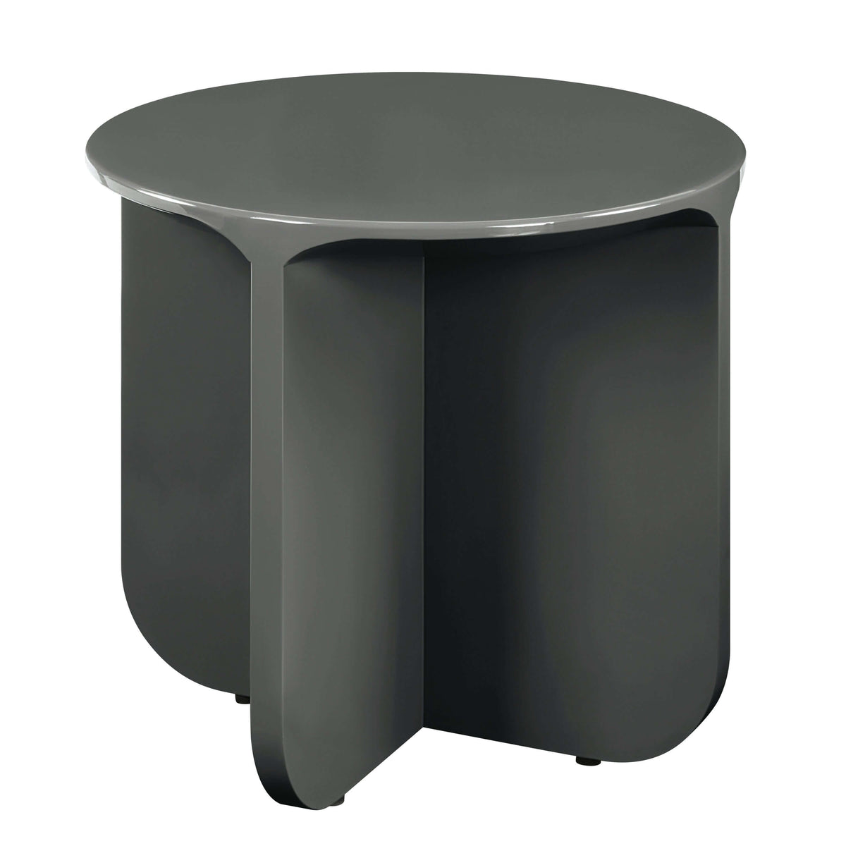 Lamond Teal High Gloss End Table