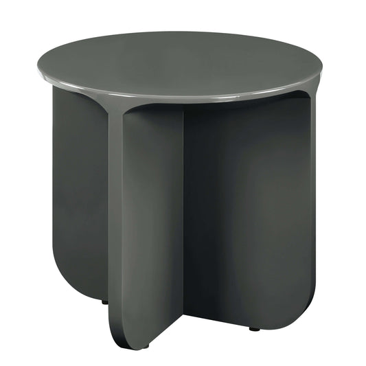 Lamond Teal High Gloss End Table