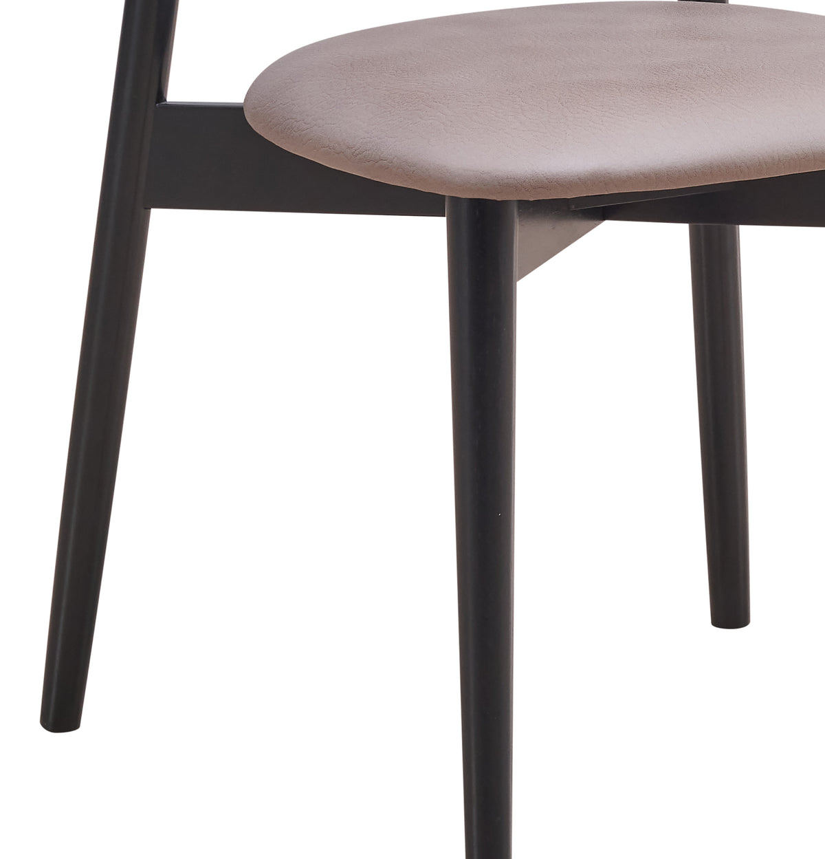 Lanae Natural & Black Finish 5 Pcs Dining Room Set – 63" Extendable Dining Set – view 16