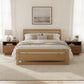 Repos Queen Bed in Brown