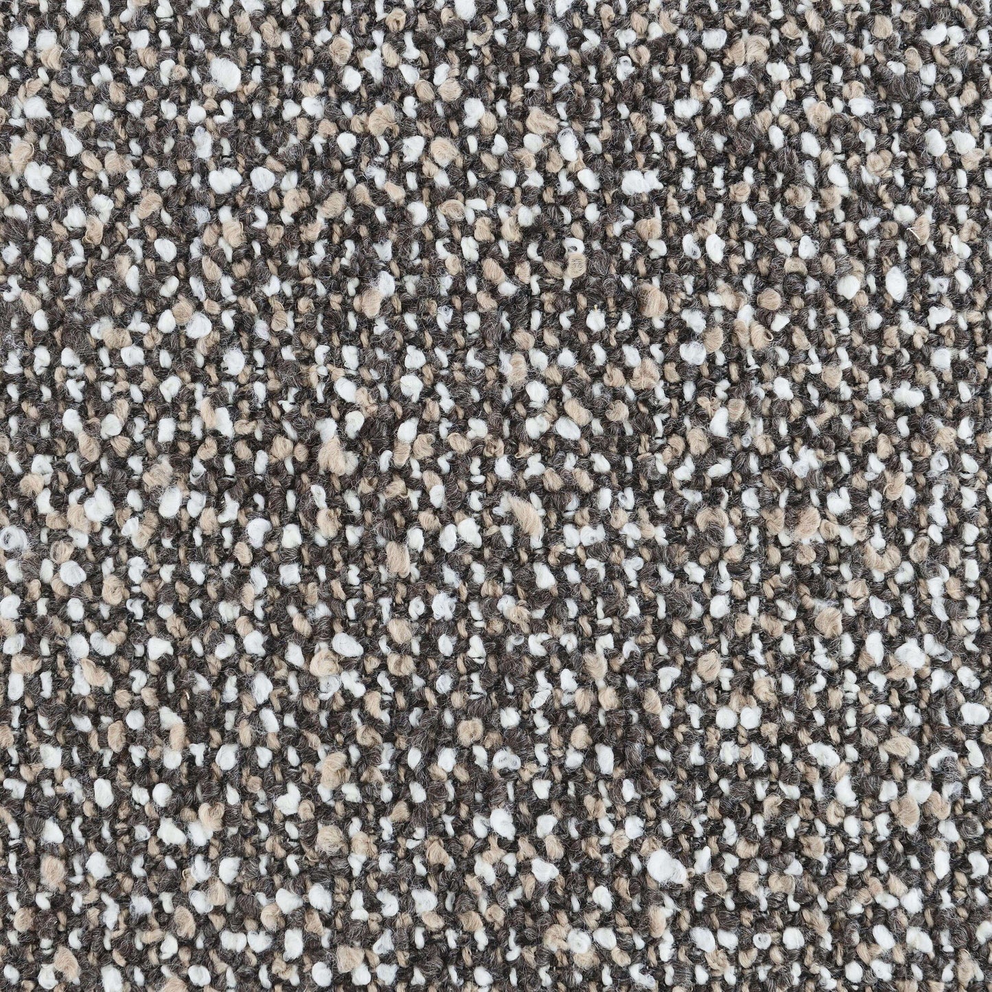Livia Brown & Gray Tweed Accent Chair fabric texture close-up, showcasing the rich brown and gray tweed.