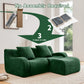 Lysandra Green Teddy Sofa – 2-Seat Sofa – view 14
