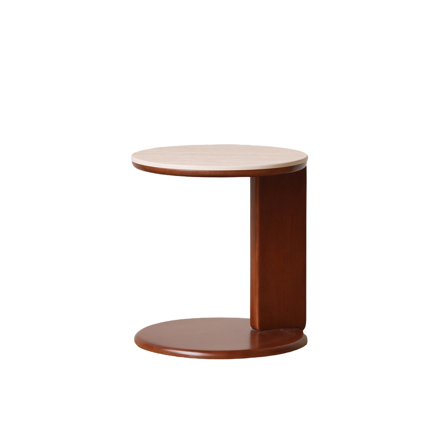 Maren Teak Wood Accent Table – 17.72" End Table