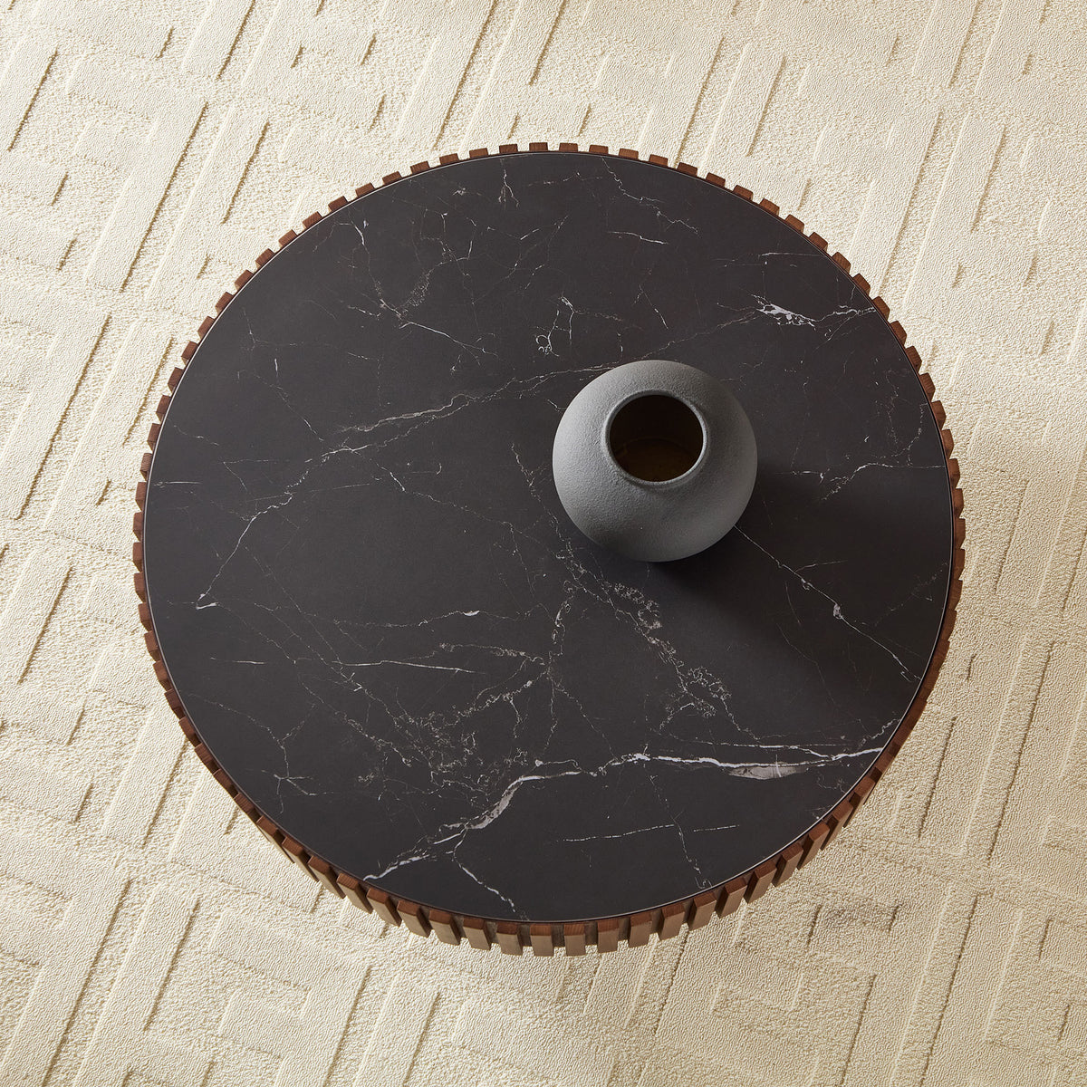 Marisol Walnut MDF Coffee Table – 35.4" Coffee Table – view 13