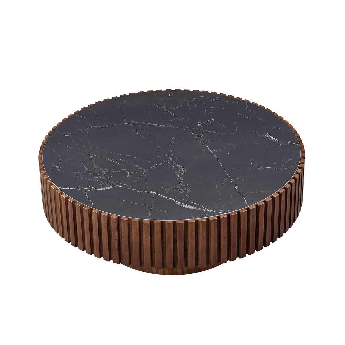 Marisol Walnut MDF Coffee Table – 35.4" Coffee Table – view 14