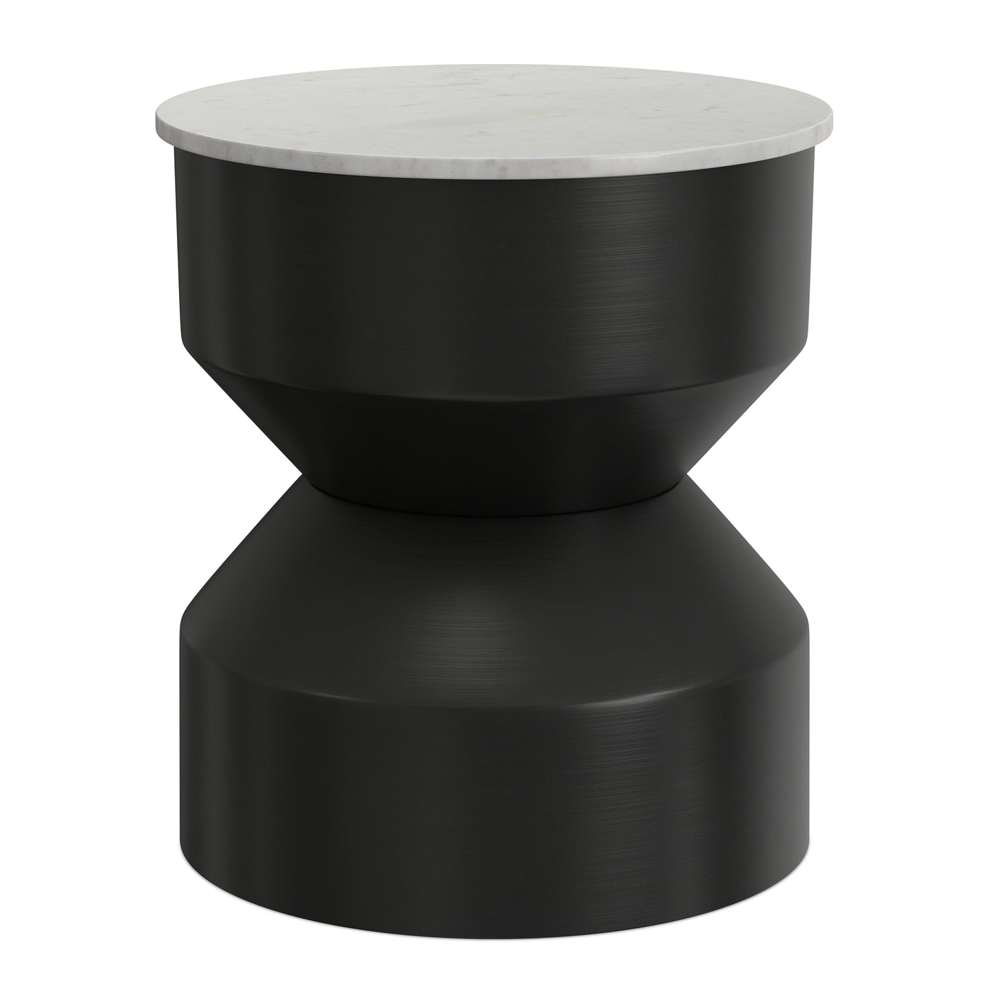 Maxine Black Marble Accent Table – 16" Accent Table – view 4