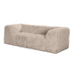Merrick Faux Fur Modular Sofa & Loveseat – 107" 5-Piece Sectional Set – view 10
