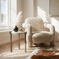 Selenya Beige Accent Chair