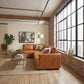 Glander Leather Sectional Chaise Sofa – 108” Modern L-Shaped Sofa (Top-Grain / PU Leather, Deep Seating)