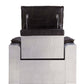 Misezon Top-Grain Leather Aluminum Power Recliner – Industrial Aviator Lounge Chair showcasing sleek aluminum panels and luxurious leather.
