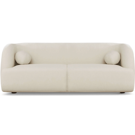 Anna Modern Boucle Sofa Couch 87" - Revel Sofa