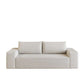 Modern Corduroy Deep Seat Loveseat Sofa – Comfy Couch in soft corduroy fabric, perfect for contemporary lounging.