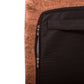 Detail view of the zipper on the Modern Curved Sectional Sofa – 140” Compression Foam 3-Piece Chaise Sectional (Right Facing).
