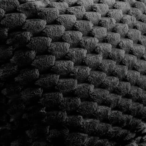Modern Modular Flannelette Sofa – 82” Boneless Deep Seat Couch soft flannelette fabric close-up detail.