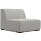 Modern Gray Sectional Sofa with Chaise – 122" Contemporary Couch (Seats 4), elegant gray chaise with minimalist design.