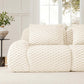 Modern Modular Flannelette Sofa – 82” Boneless Deep Seat Couch in soft, plush fabric with deep seating for ultimate comfort.