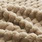 Close-up of soft, textured fabric on the Modern Modular Flannelette Sofa – 82” Boneless Deep Seat Couch.