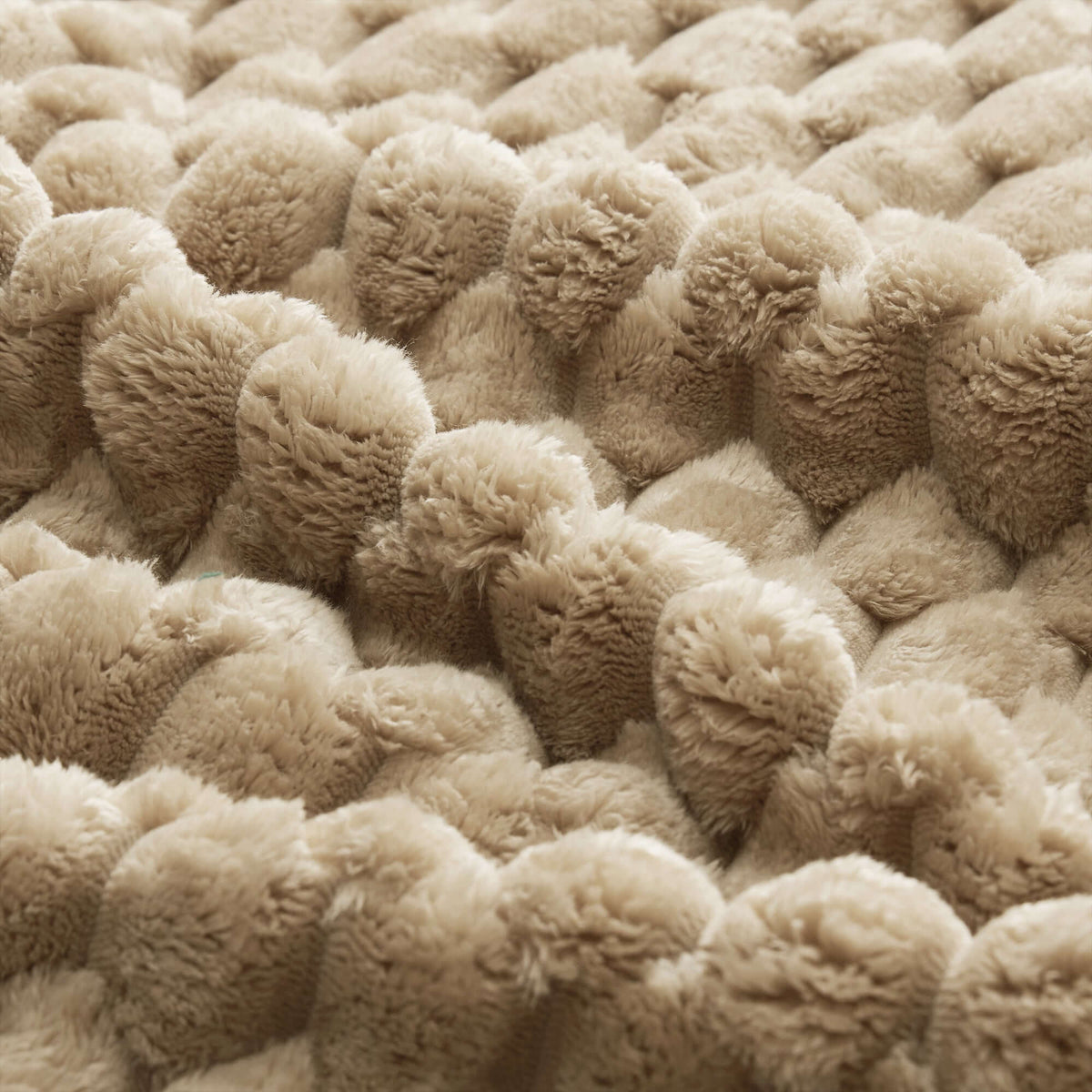 Close-up of soft, textured fabric on the Modern Modular Flannelette Sofa – 82” Boneless Deep Seat Couch.