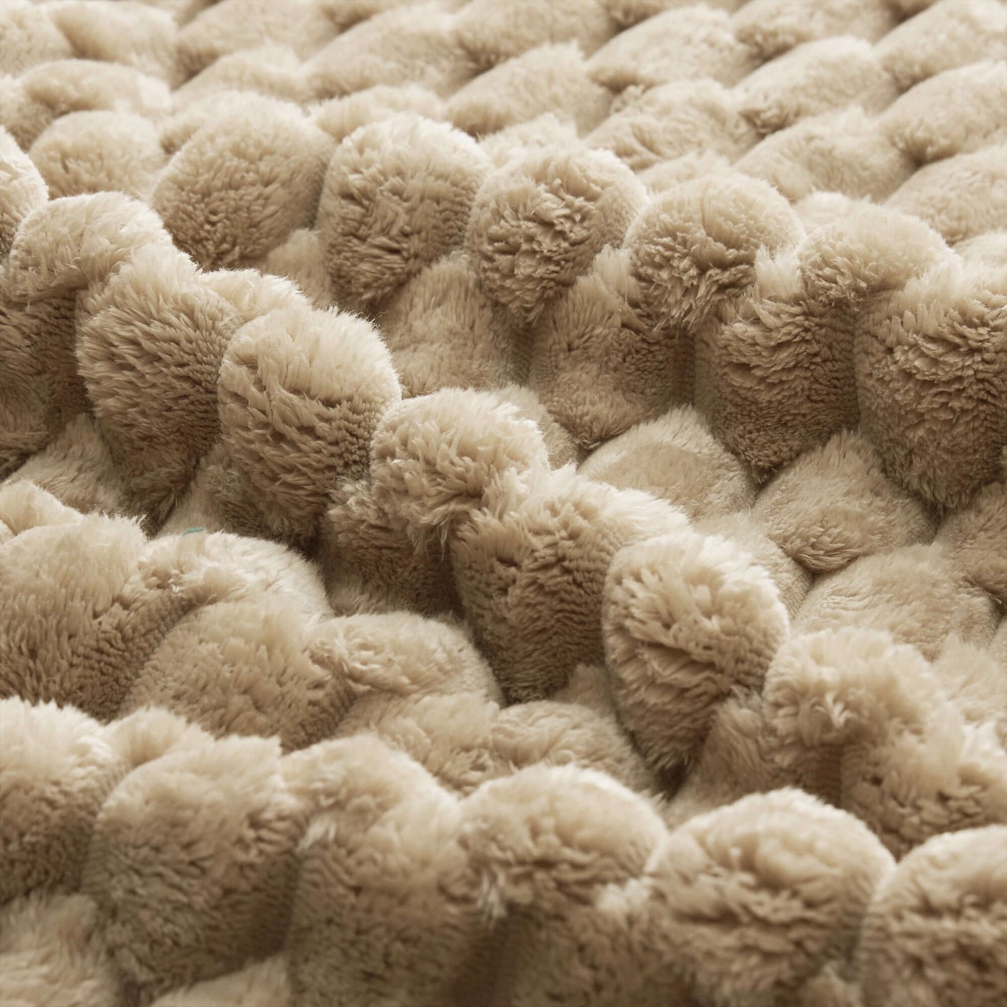 Close-up of soft, textured fabric on the Modern Modular Flannelette Sofa – 82” Boneless Deep Seat Couch.