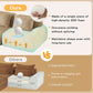 Modern Modular Flannelette Sofa – 82” Boneless Deep Seat Couch comparison showing high-density 32D foam for better comfort.