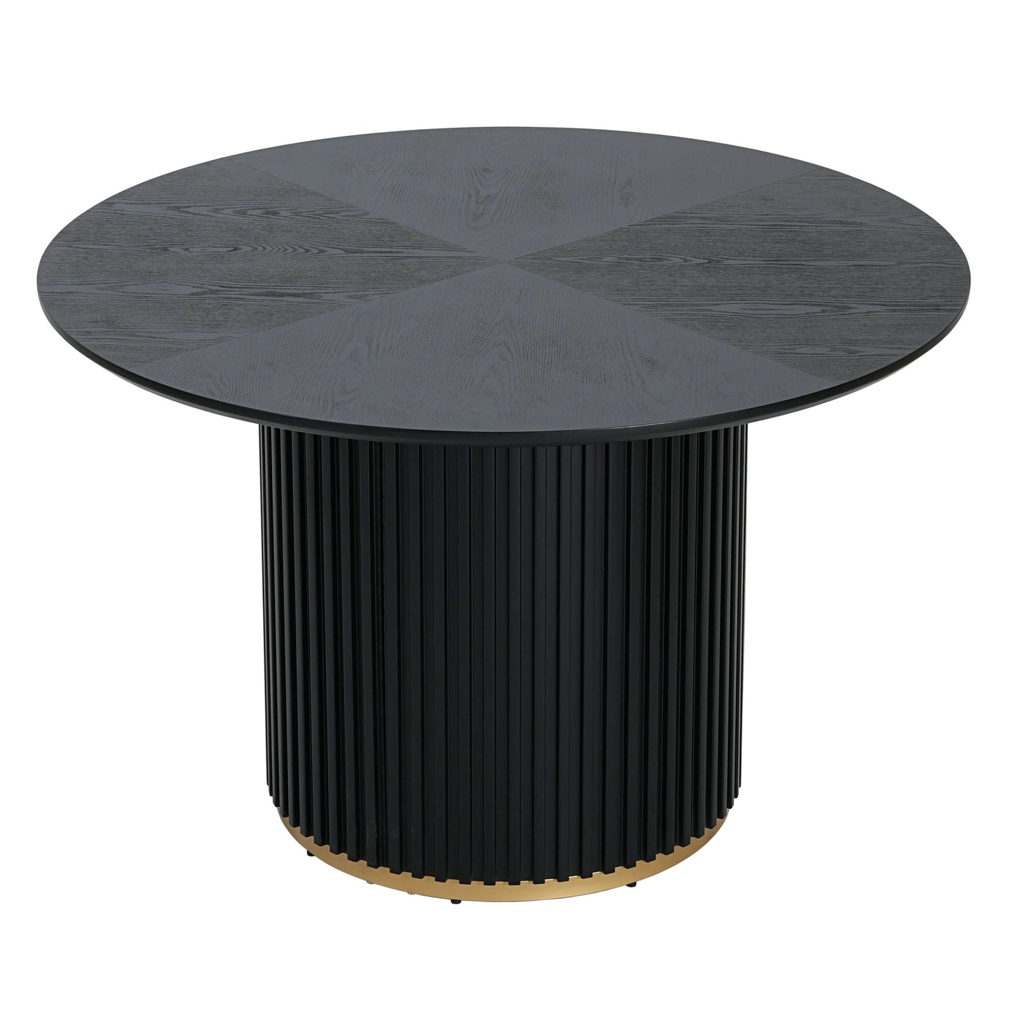 Round Pedestal Dining Table – 47.25” Modern Round Dining Table (3 Colors)