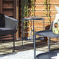 Monet Black Metal End Table – view 11