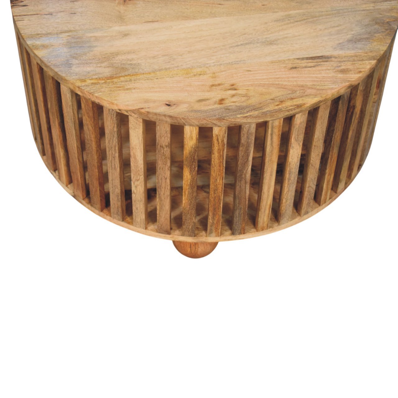 Montague Brown Solid Wood Coffee Table – 31.5" Round Coffee Table – view 5