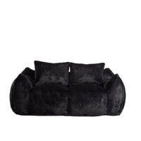 Montague Faux Fur Bean Bag Couch – 75