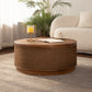 Moray Round Rattan Coffee Table with Lift-Off Storage – Boho-Chic, Small & Large – view 14