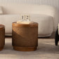 Moray Round Rattan Coffee Table with Lift-Off Storage – Boho-Chic, Small & Large – view 5