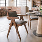 Delhi Gray & Walnut Dining Chair (Set of 2)