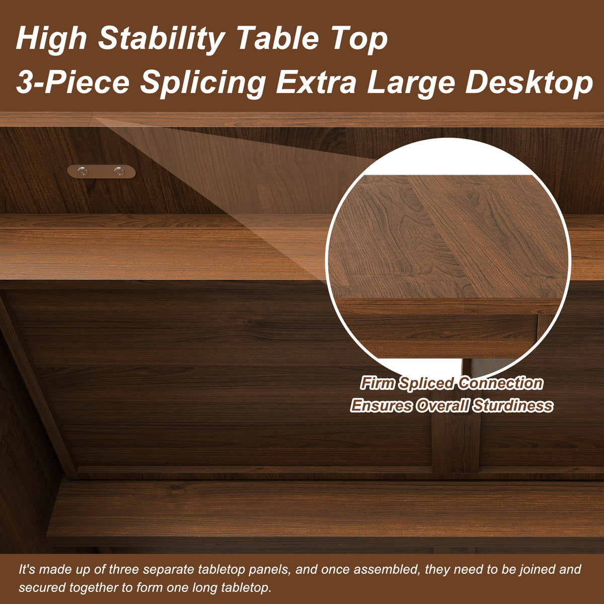 Nash Walnut Mid-Century Dining Table – 70.87" Storage Table – view 14