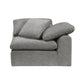 Naveen Gray Linen Modular Sectional Sofa with Ottoman – view 5