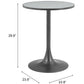 Bite Bistro Table in Gray & Black